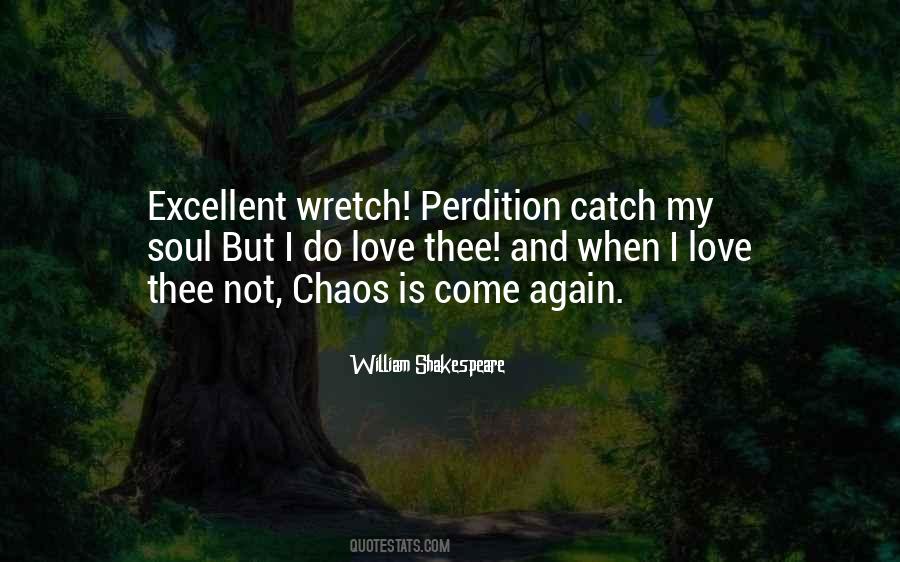 Quotes About Chaos And Love #1179770