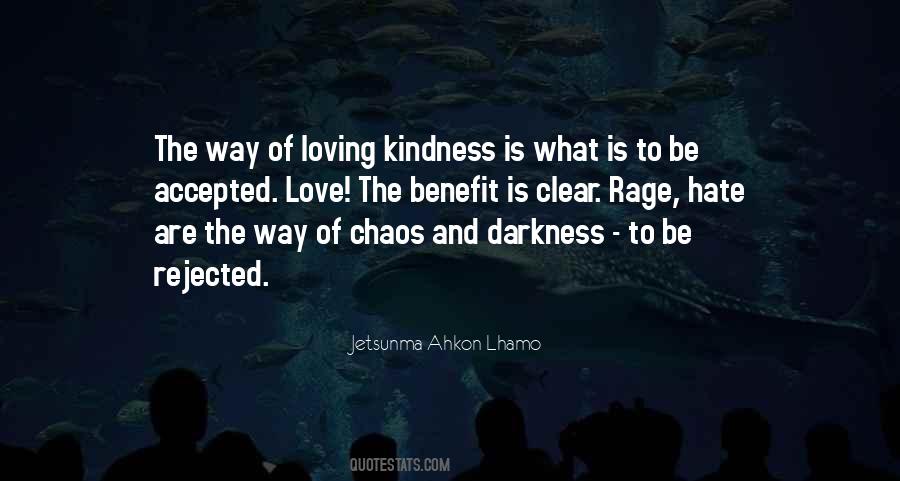 Quotes About Chaos And Love #1264072