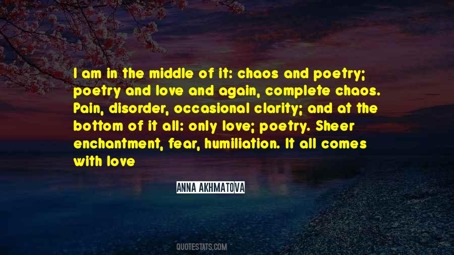 Quotes About Chaos And Love #151955