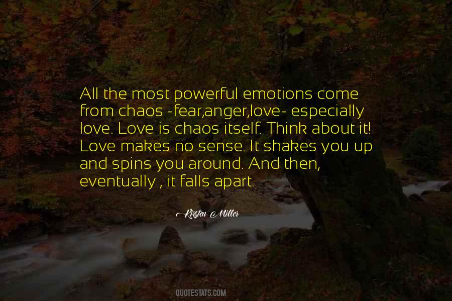 Quotes About Chaos And Love #300155