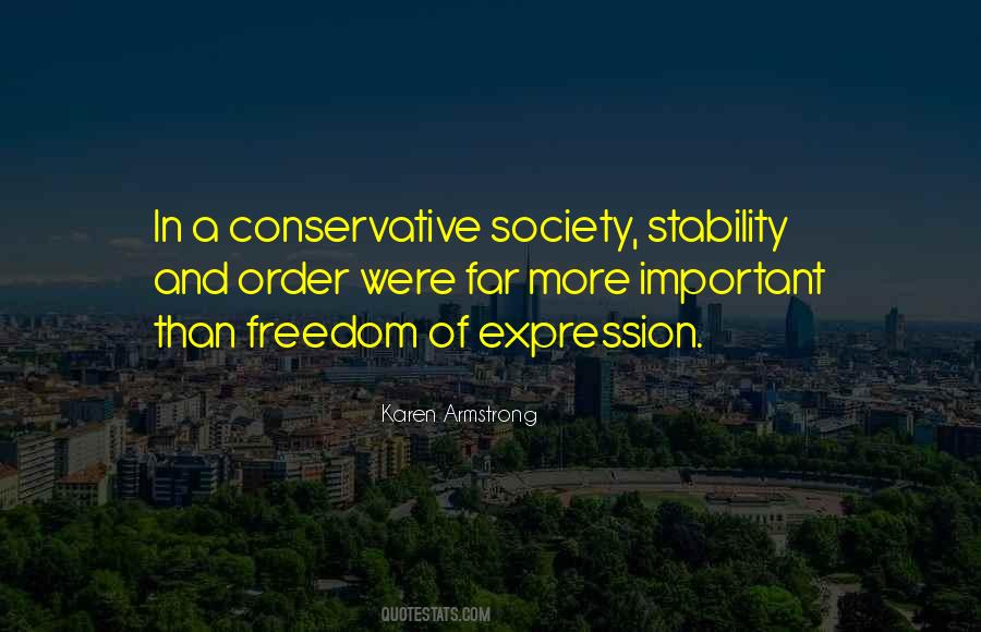 Quotes About Stability And Freedom #1878455