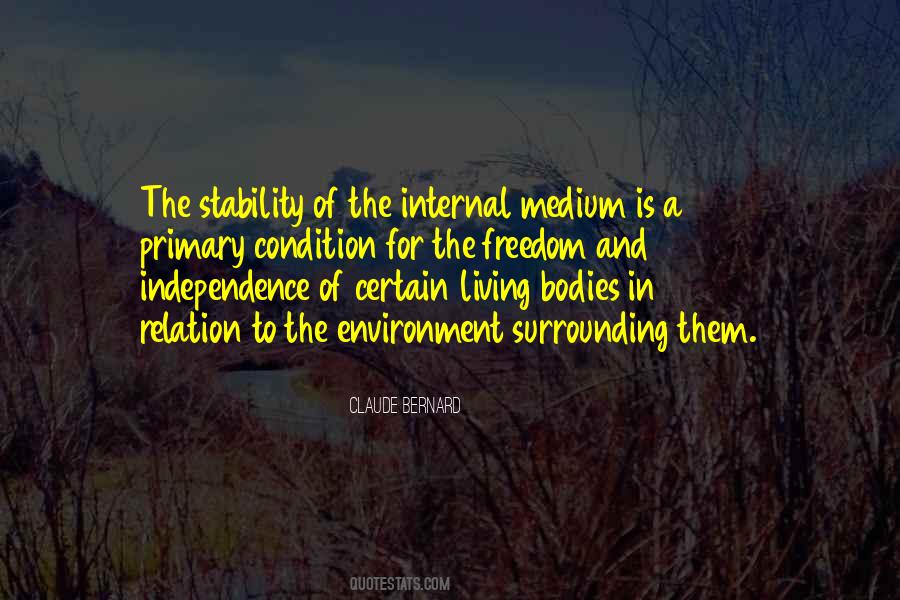 Quotes About Stability And Freedom #825241