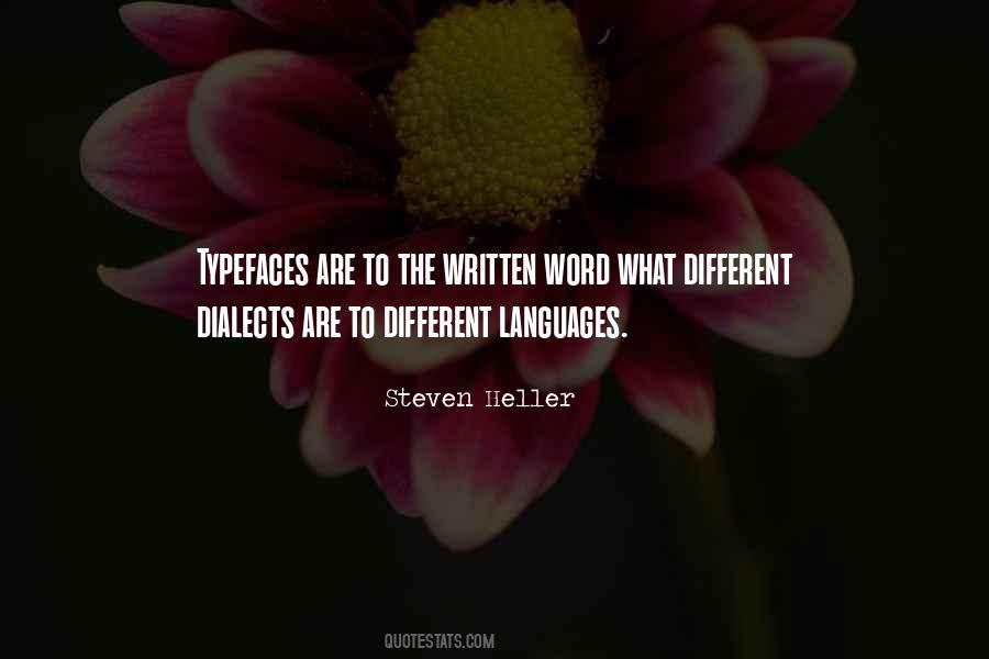 Quotes About Dialects #1264394