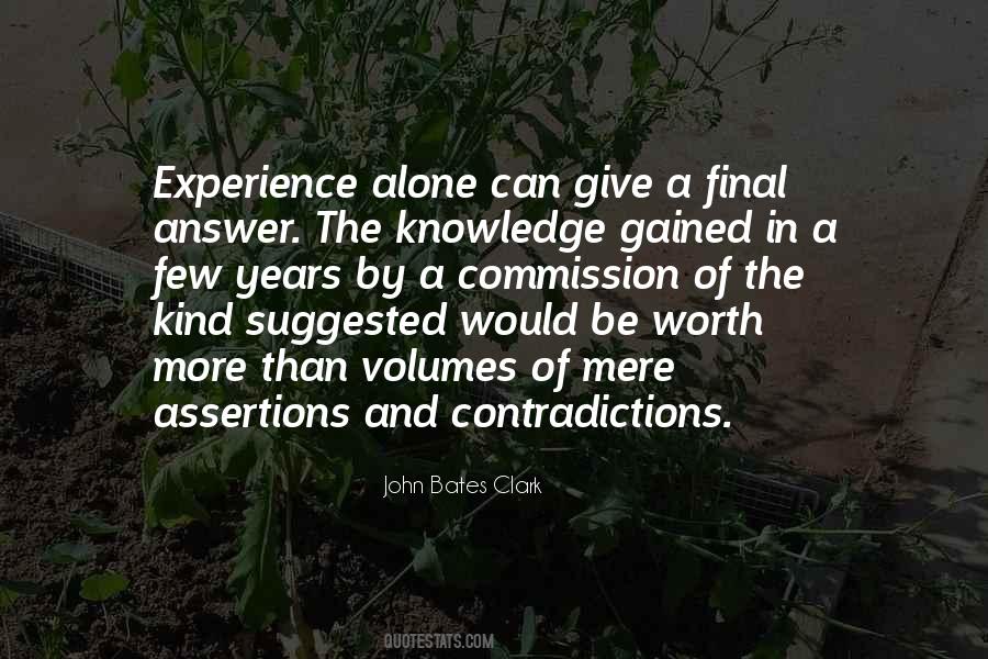 Quotes About Knowledge Gained #1823434