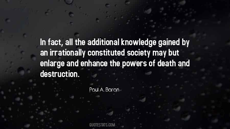 Quotes About Knowledge Gained #976512