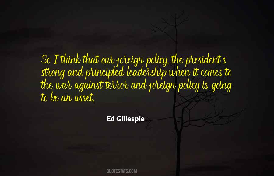 Quotes About Foreign Policy #1189053