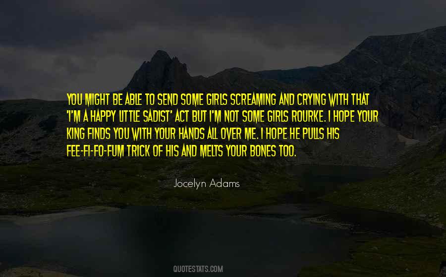 Hands All Over Quotes #1158622