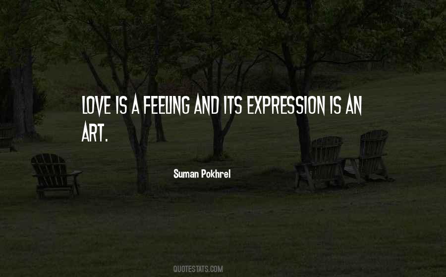 Love Is A Feeling Quotes #1662029