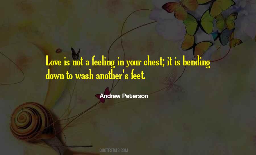 Love Is A Feeling Quotes #172612