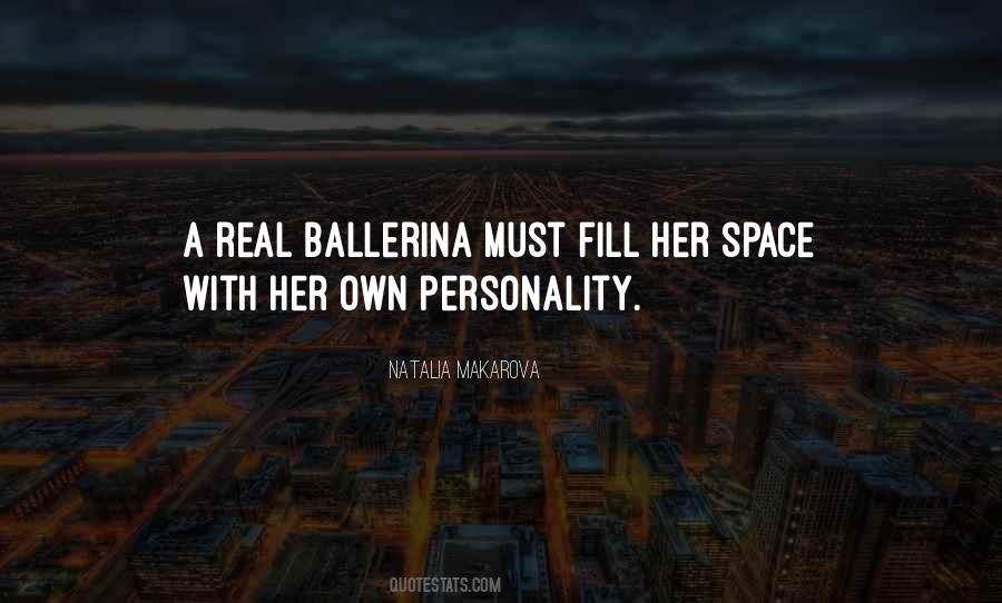A Ballerina Quotes #953805