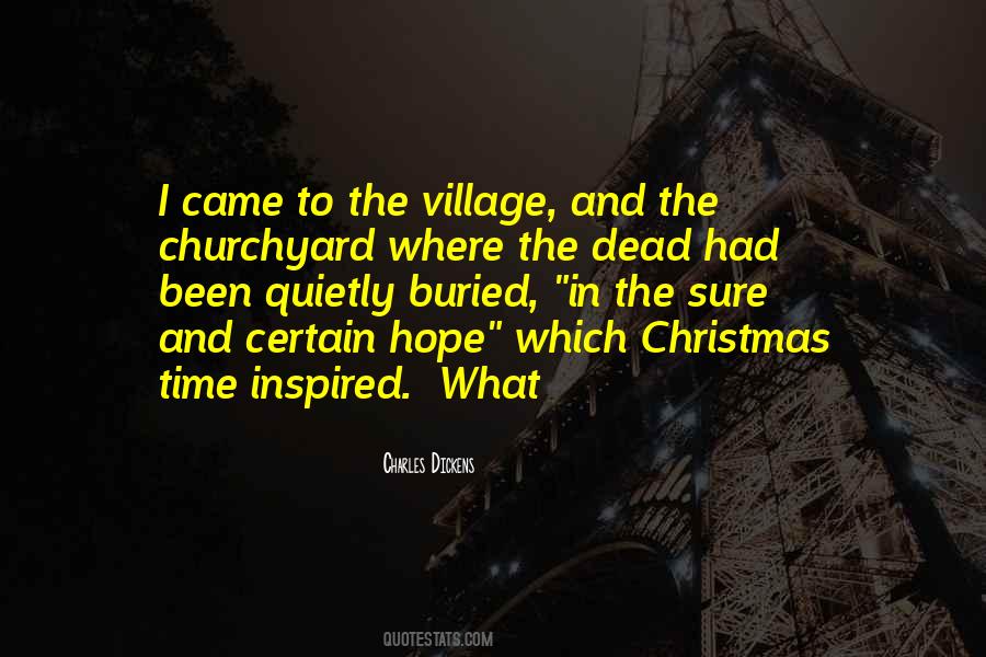 Sure And Certain Hope Quotes #1036985