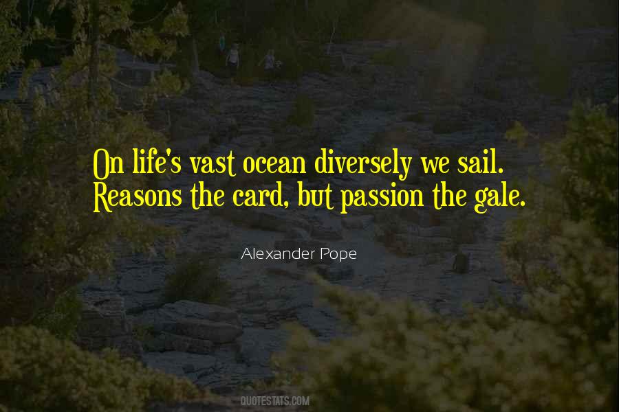 Quotes About Vast Ocean #540068
