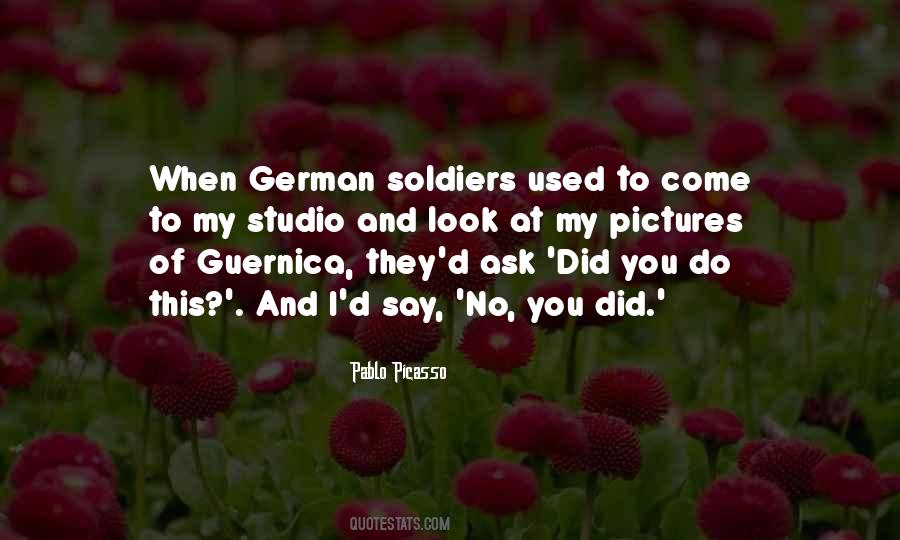 Quotes About German Soldiers #1784304
