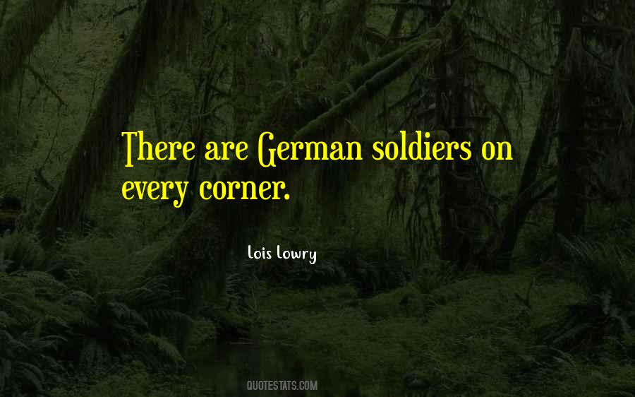 Quotes About German Soldiers #770159