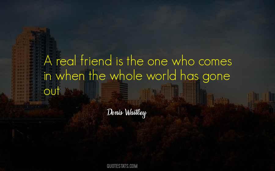 Quotes About A Real Friend #207723