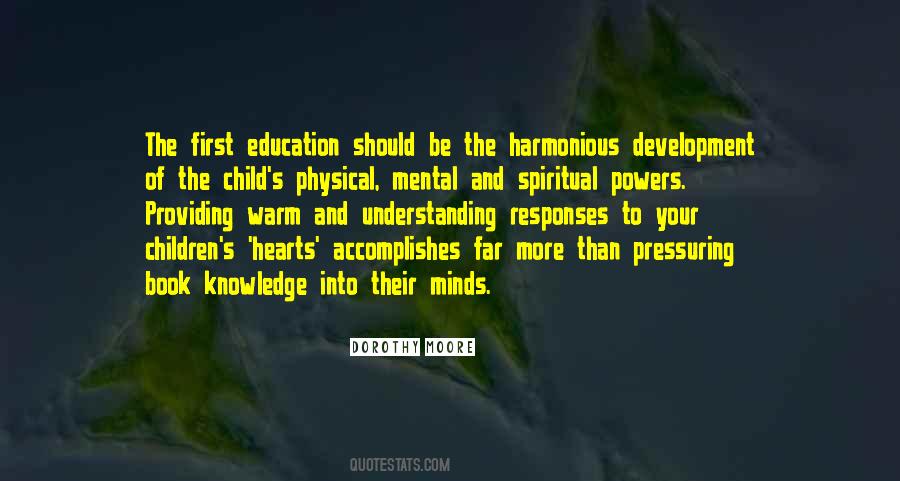 Quotes About Children's Minds #1510348
