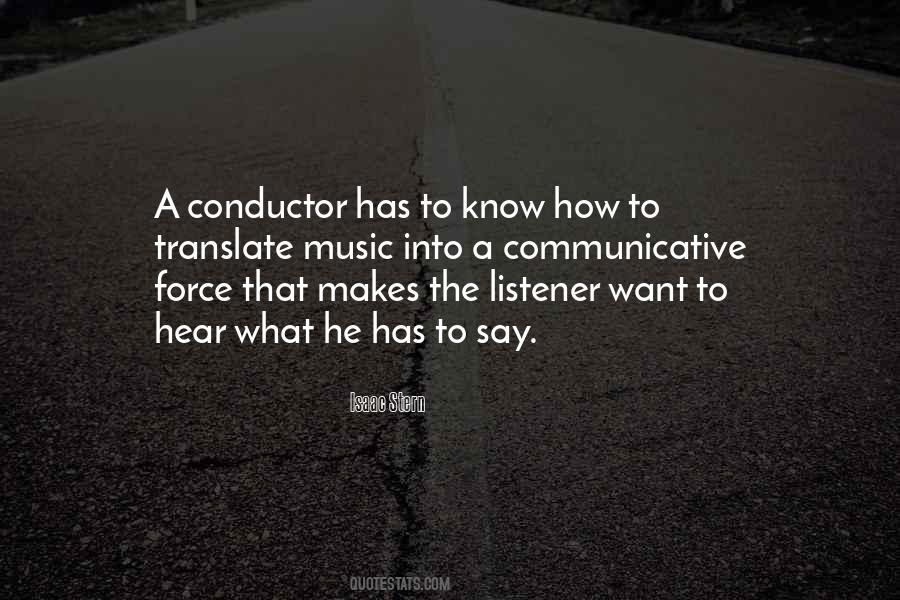 Music Conductor Quotes #643250