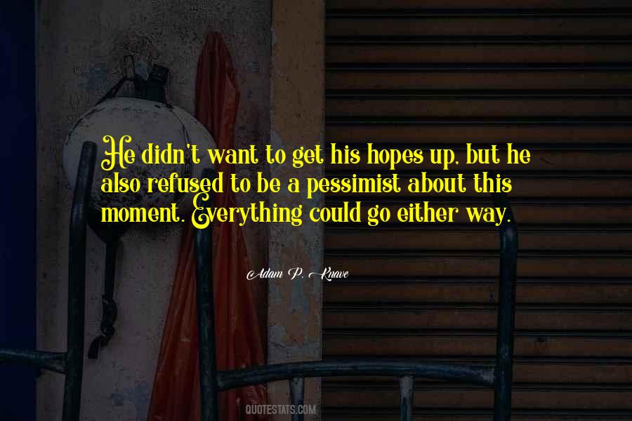 Quotes About Hopes Up #1504682