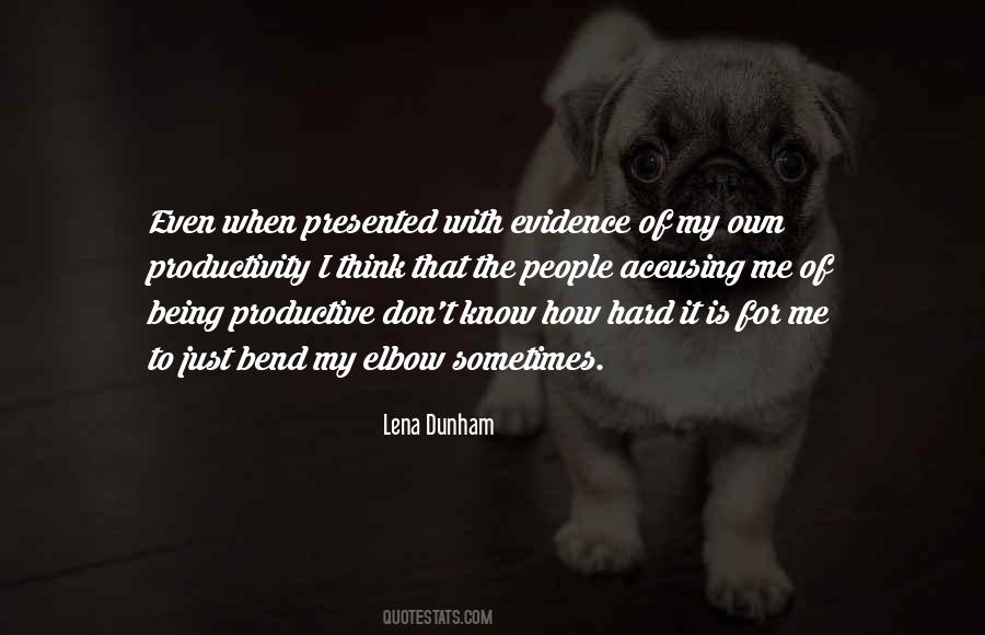 Productive People Quotes #1199956
