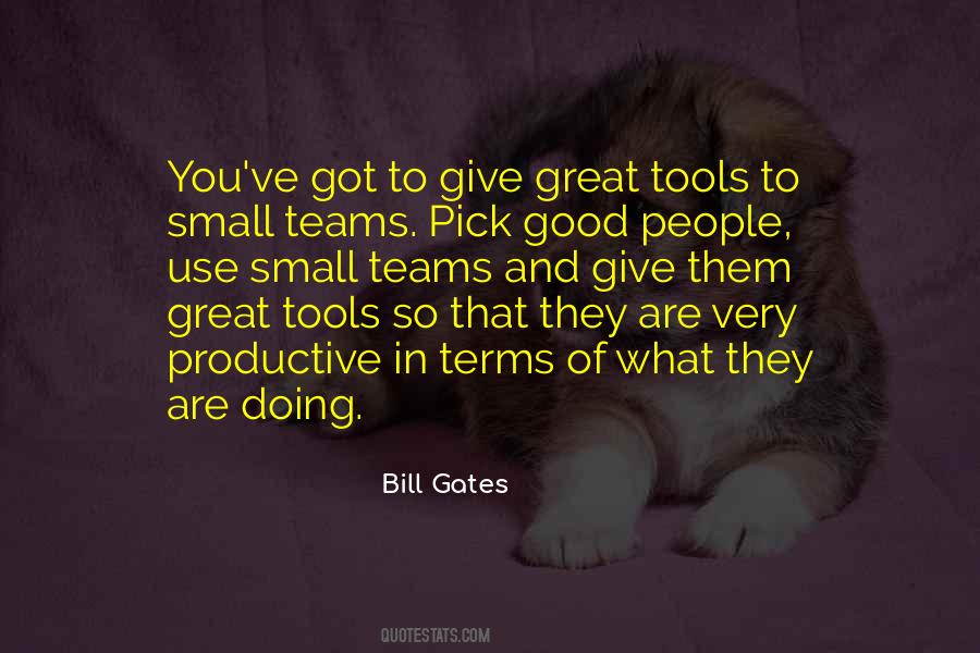 Productive People Quotes #1421517
