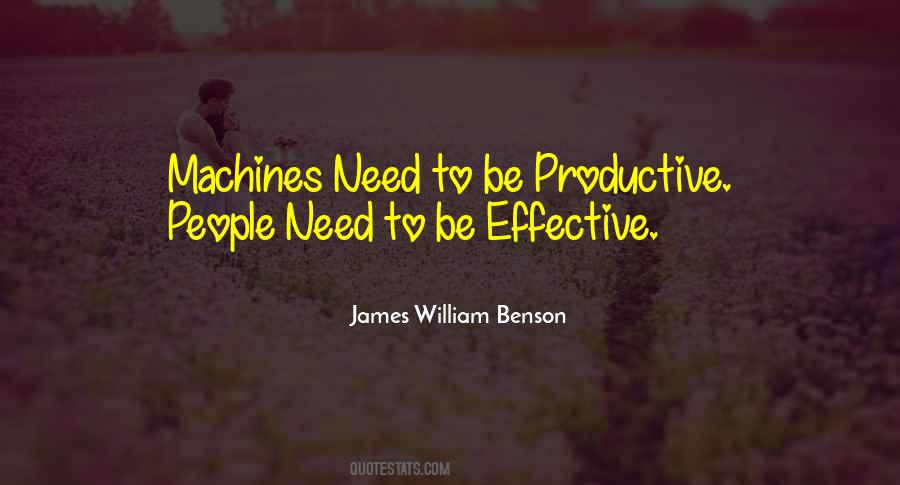 Productive People Quotes #1481079