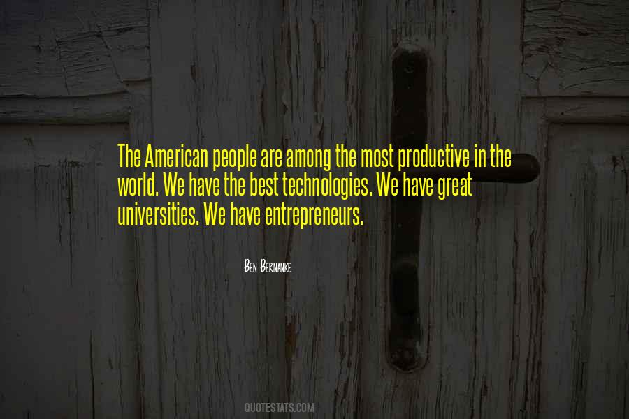 Productive People Quotes #98623