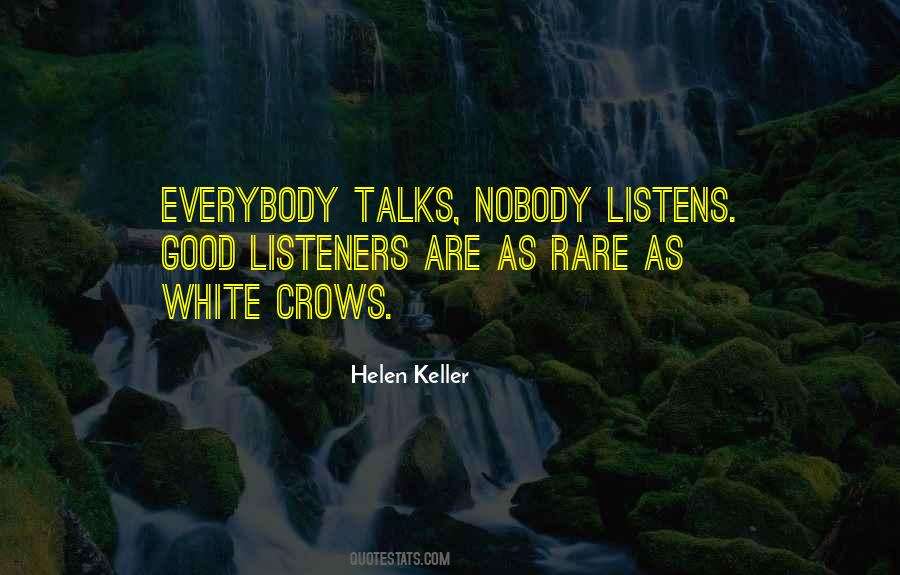 Quotes About Good Listeners #1138109