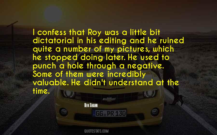 Quotes About Roy #892492