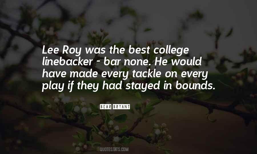 Quotes About Roy #999011