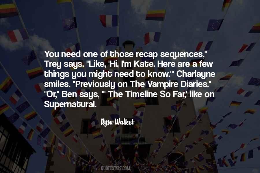 Quotes About Vampire Diaries #402098