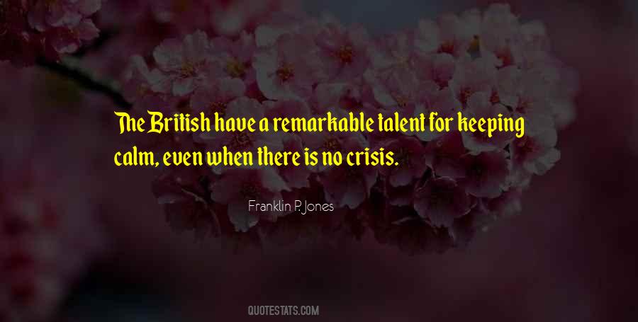 Quotes About Keeping Calm #1002601