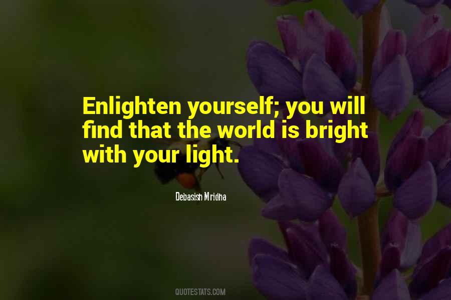 Enlighten You Quotes #727353