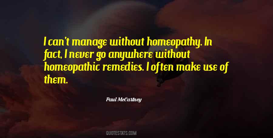 Homeopathic Remedies Quotes #405305