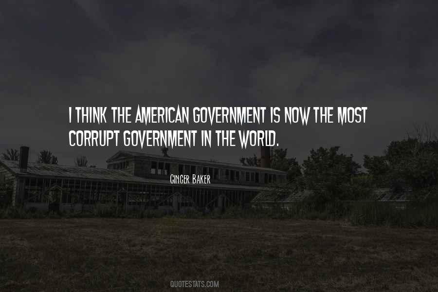 Quotes About The American Government #1499291