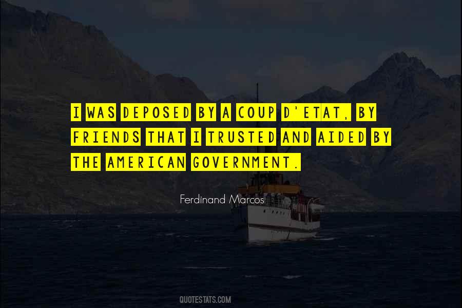 Quotes About The American Government #1530110