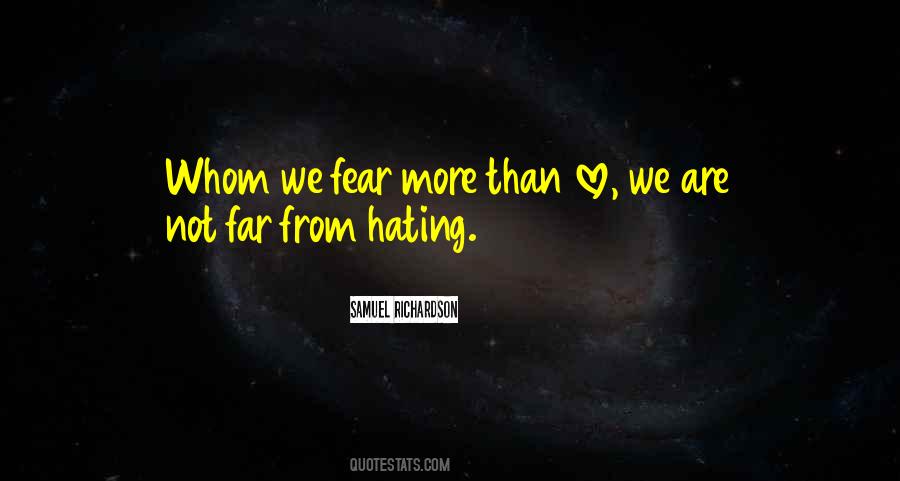 Love Hatred Quotes #187409