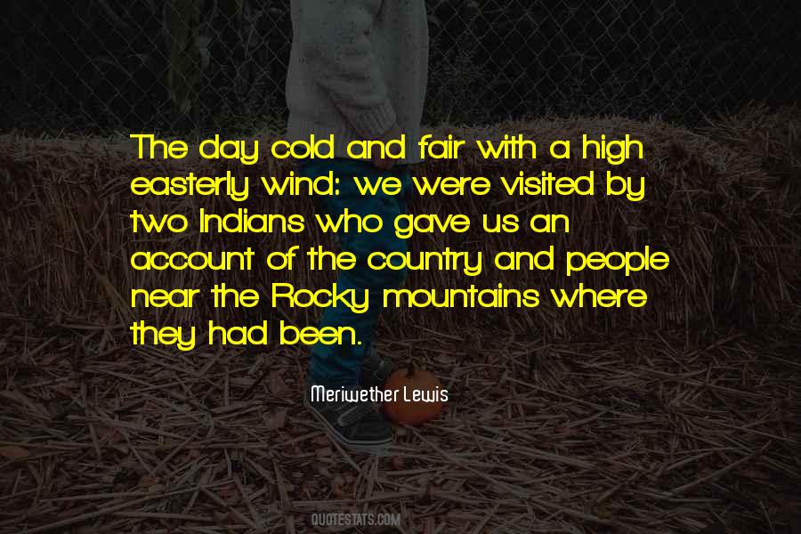 Quotes About Cold And Wind #1020342