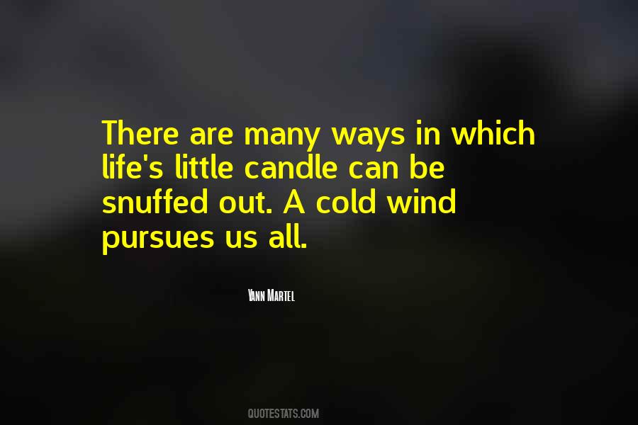 Quotes About Cold And Wind #482960
