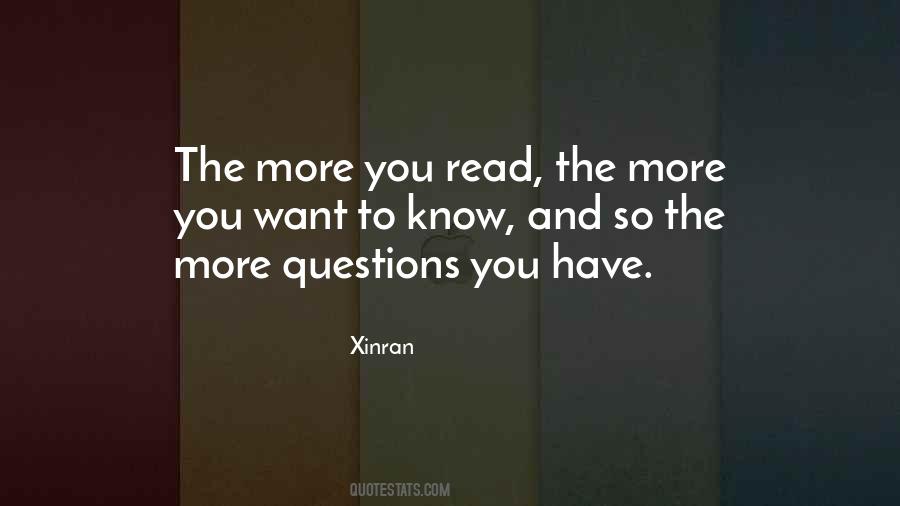 Quotes About The More You Read #177246