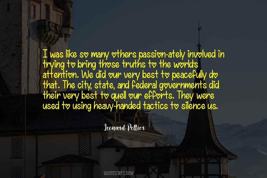 Quotes About City Government #450372