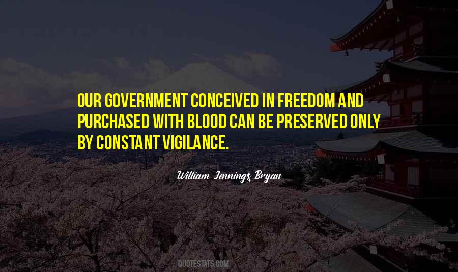 Quotes About Vigilance #1015773