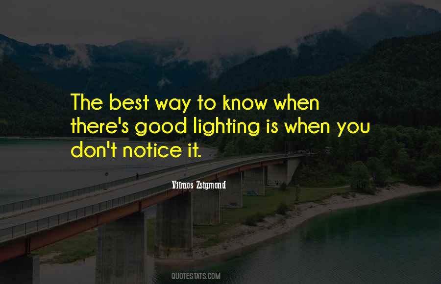 Quotes About Lighting #180170