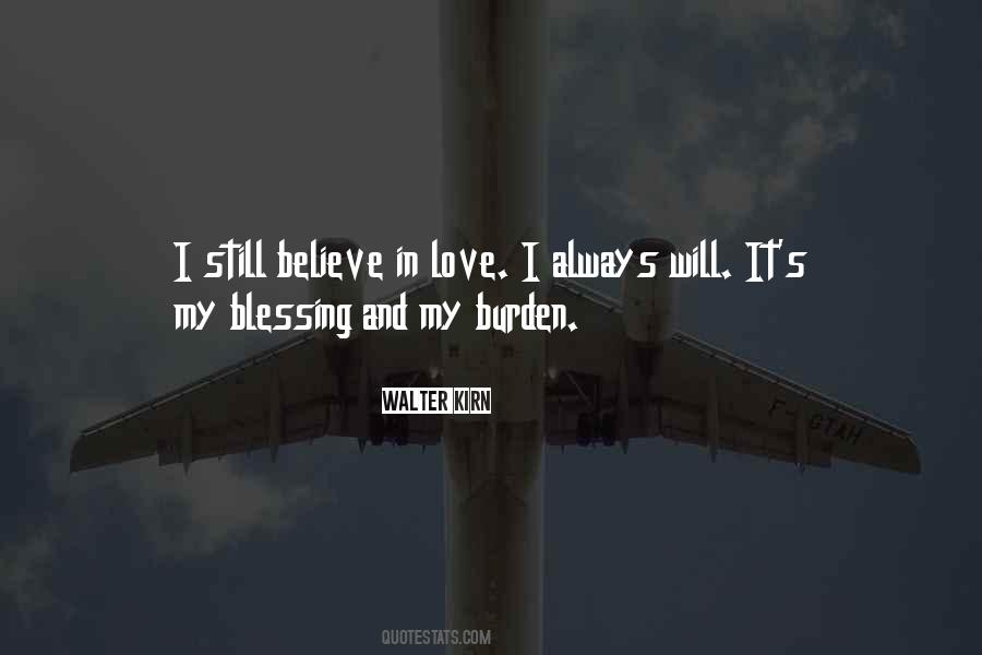 Quotes About Believe In Love #1599594