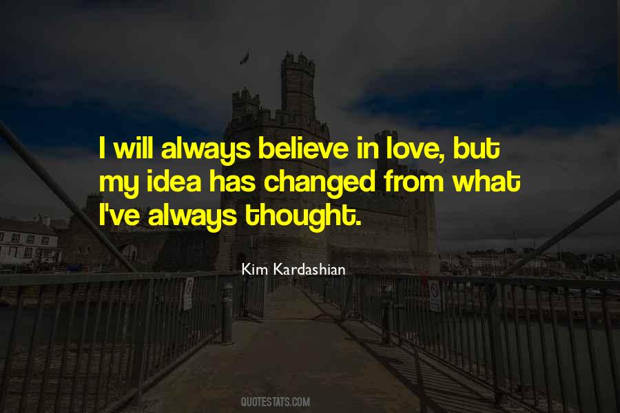 Quotes About Believe In Love #1629397