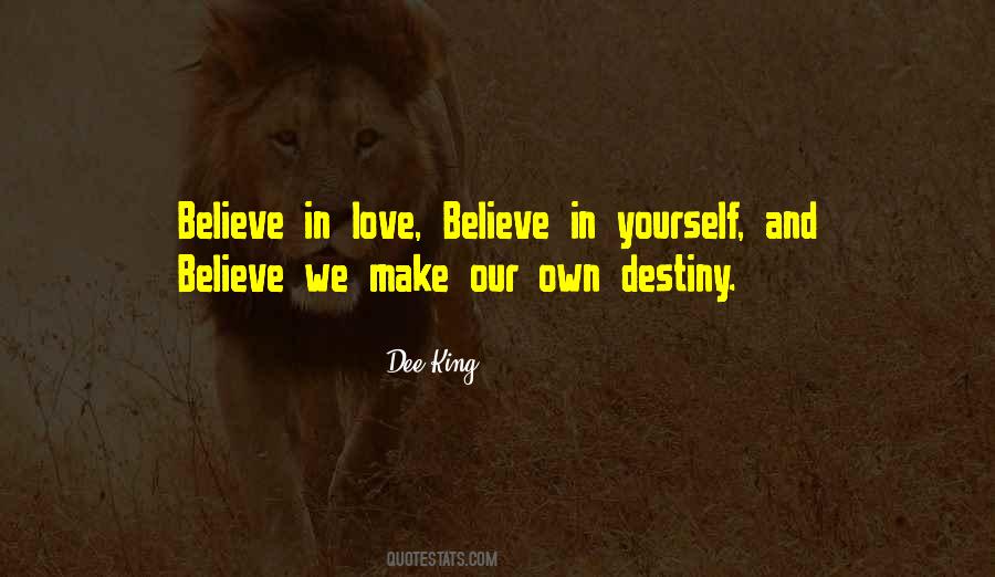 Quotes About Believe In Love #1827377
