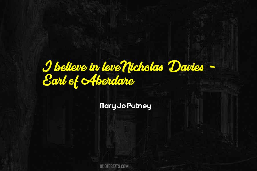 Quotes About Believe In Love #71927
