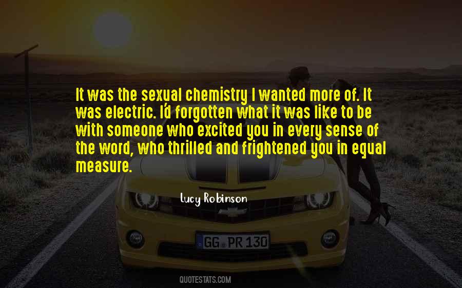 Quotes About Chemistry With Someone #495933