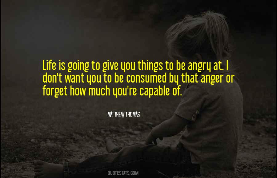 Angry At Life Quotes #1489472