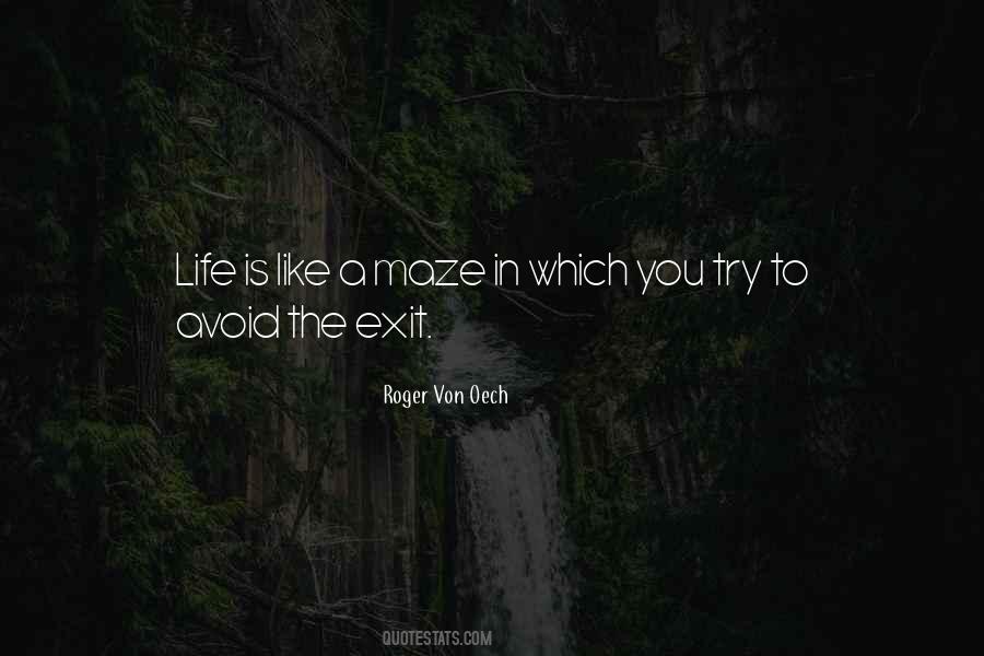 Quotes About Exit #1308398
