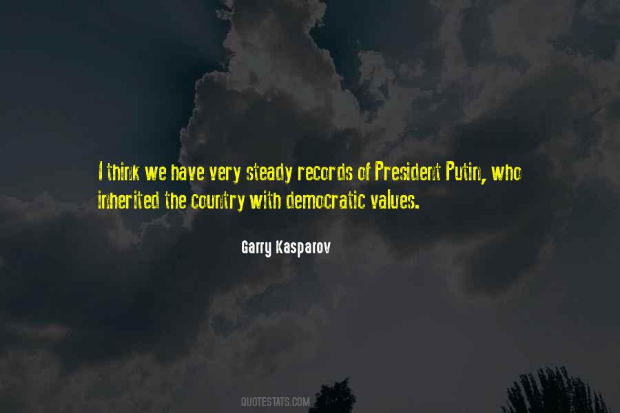 Quotes About Democratic Values #1354025